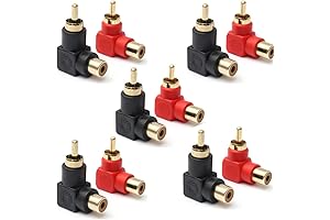 Right Angle RCA Cable Adapter: Connecting Devices Effortlessly