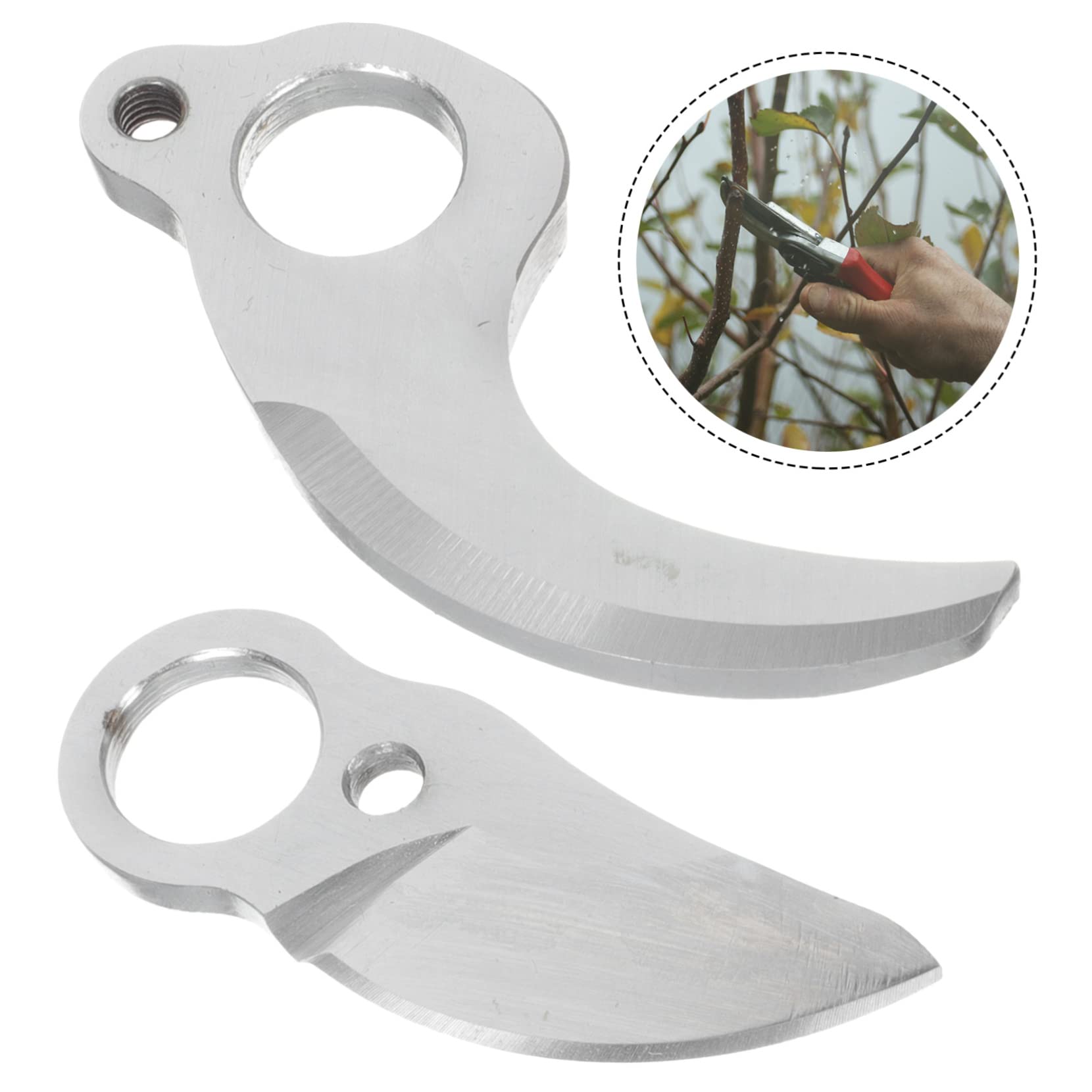 BESPORTBLE 8pezzi Accessori per Forbici Elettriche da Potatura Carbonio per Potatura Sicura e Precisa per Giardinaggio e Lavori