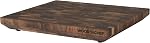 WoodForChef Heritage Grand Conseil de coupe de grain en bout de noix – Block Board de boucherie lourde avec pieds & Bouteille d'huile minérale – Deck de préparation en bois pour cuisine & Chefs professionnels - 18x16x2 pouces