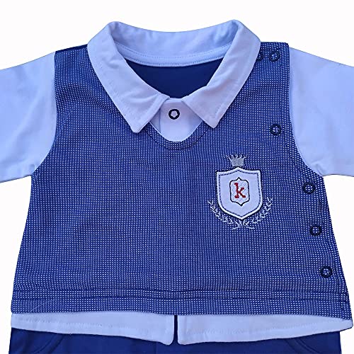 Kit Saída Maternidade Bebê Menino Charmoso 3 em 1