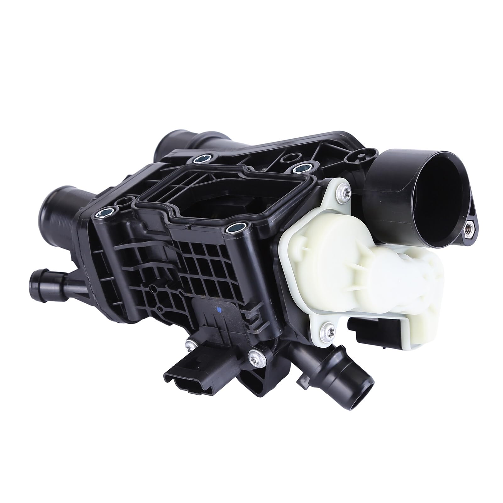 9804160380 Boîtier de Thermostat Compatible avec Citroën C5 III Ford Opel Peugeot pour Citroen 2.0 BlueHDi C4 C5 308 508 Boîtier de Thermostat
