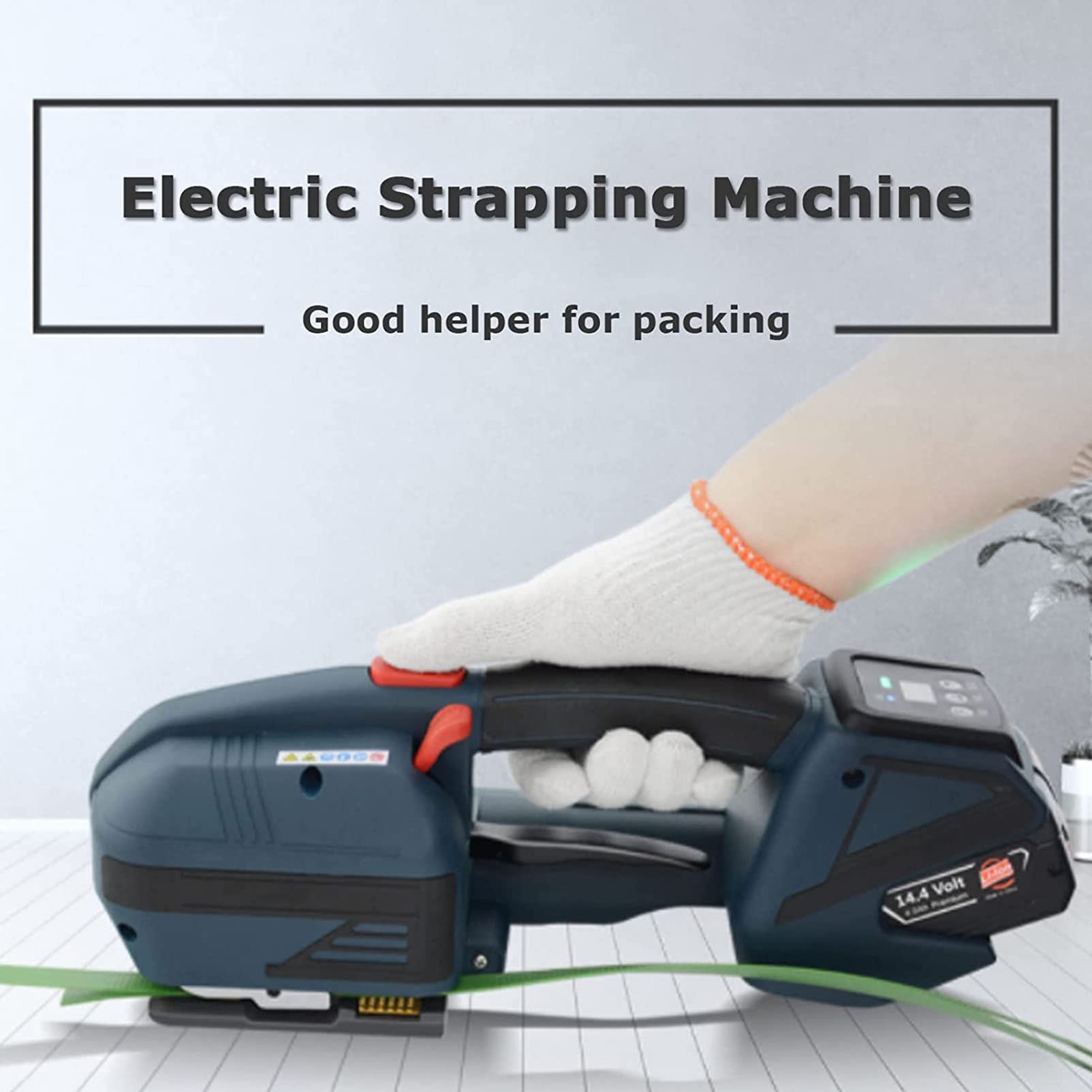 1.5''x20' Black Vinyl Patio Furniture Strapping