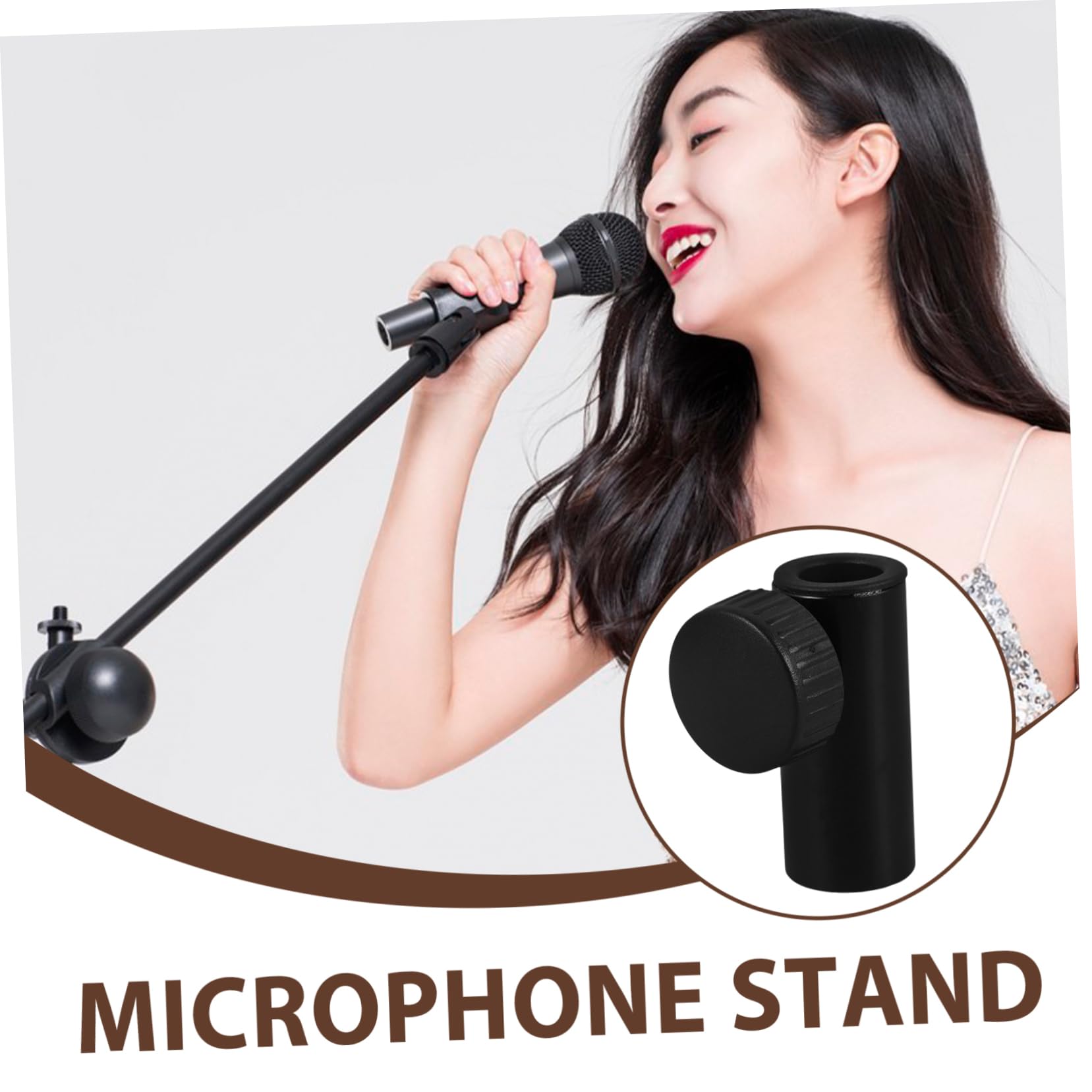 HANABASS Equipment Accessory Microphone Stand Screw Sleeve Aluminum Mounting Converter for Ktv Use