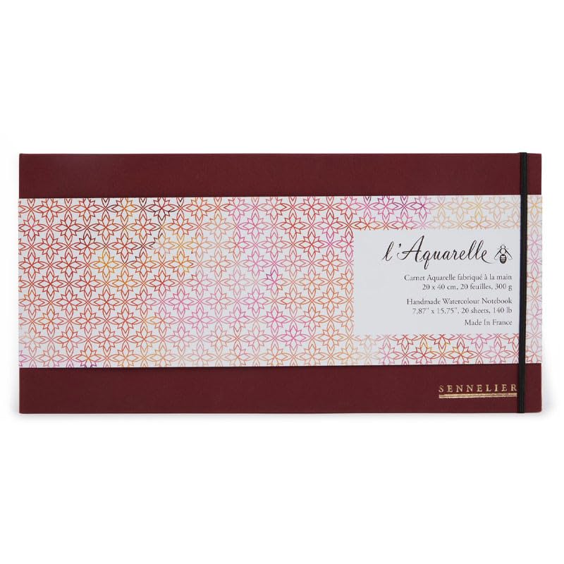 SENNELIER CARNET AQUARELLE 20x40CM 20F 3