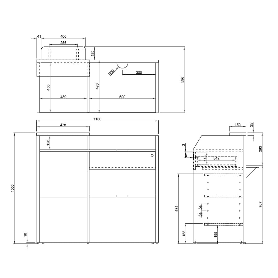 ホワイト レジ台 41iK+iADbEL._UF894,1000_QL80_.jpg