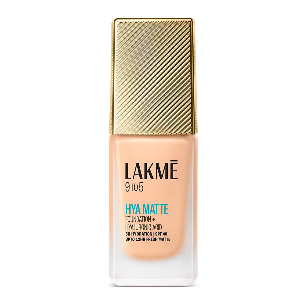 LAKMÉ 9to5 Hya Matte Foundation + Hyaluronic Acid Cool Ivory - 25ml-image-19