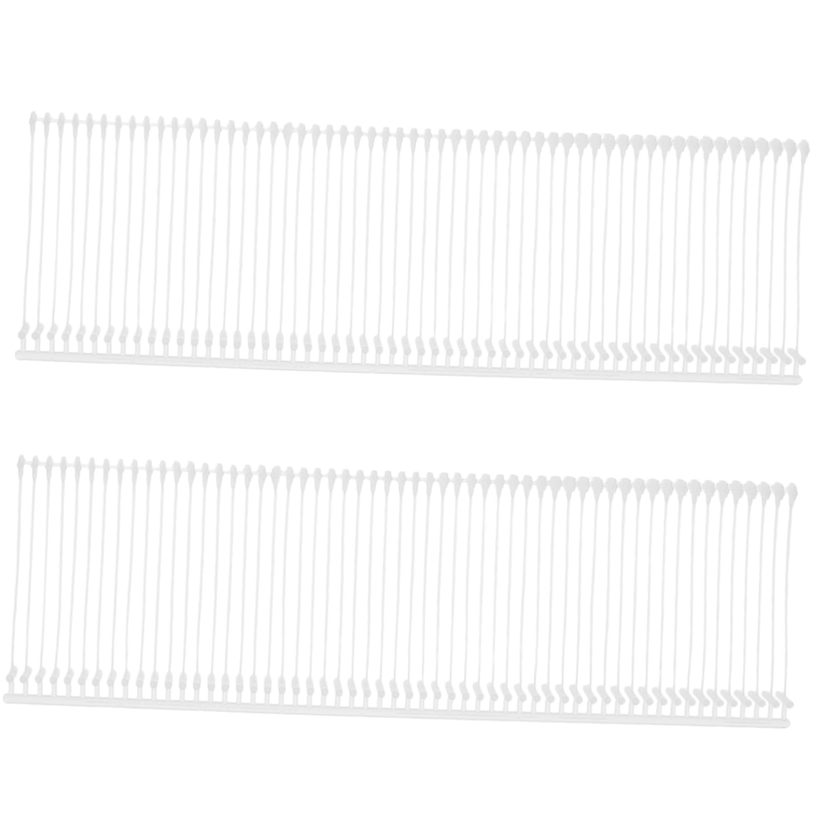 VILLCASE 5000pcs Plastic Tag Barbs Tag Accessories Clothing Fixing Barbs Micro Fastener for Label Shooter