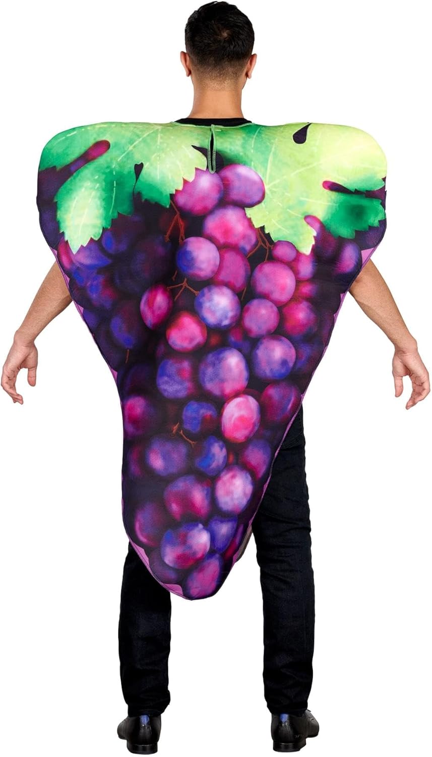 Purple Grapes Adult Costume | One Size - Image 3