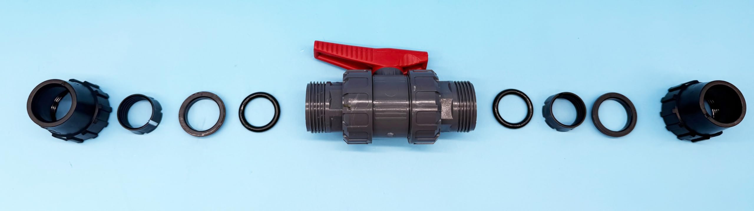 Valvula de Esfera para PE Presion | Valvula Desmontable para Polietileno | Pesion Maxima 16PN (50 mm)