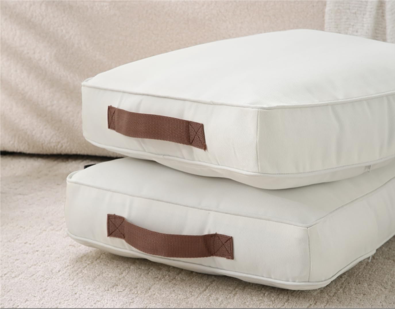 Almohadillas de suelo grandes, cojines cuadrados de suelo para adultos, cojines gruesos de alta calidad, cojines de yoga 45cm