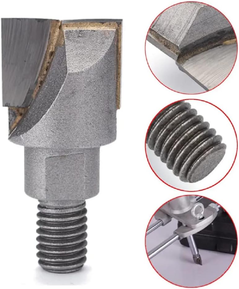 WEKOW 1PCS 16-30mm Carbide Wood Cutter Installation of Mortise Lock Installation Fixture and Door Mortice Lock Jig (20mm) - Image 4