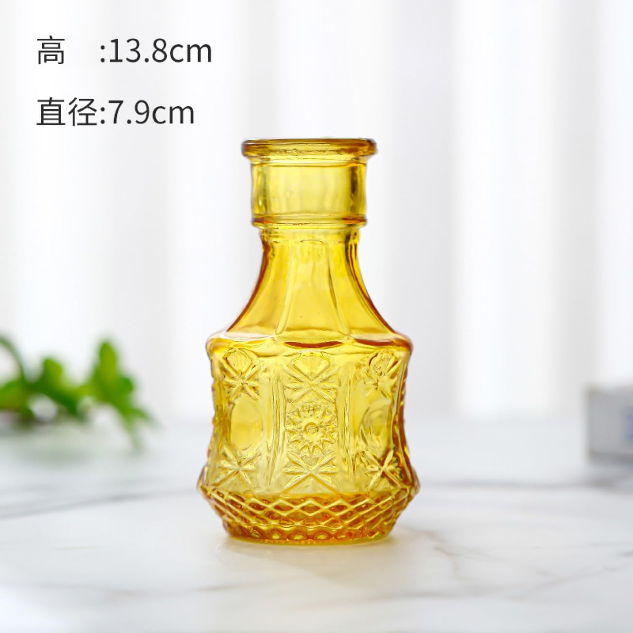 Amazon.co.jp: YJFFQ フラワーベース ガラス 花瓶 タイニーガラス