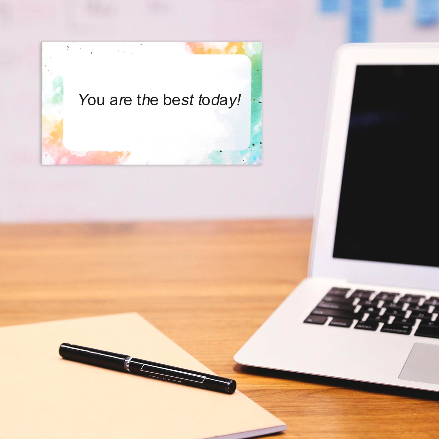 Bojueshaw 100pcs Colourful Appreciation Cards,You Are Awesome Card,Personalised Paper Appreciation for Employee Doctor Teacher - Image 3