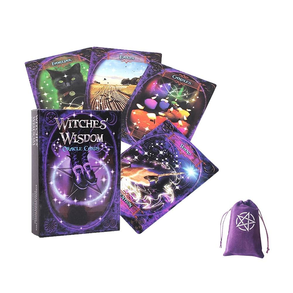 Amazon.co.jp: 魔女の知恵オラクルカード,Witches Wisdom Oracle Cards