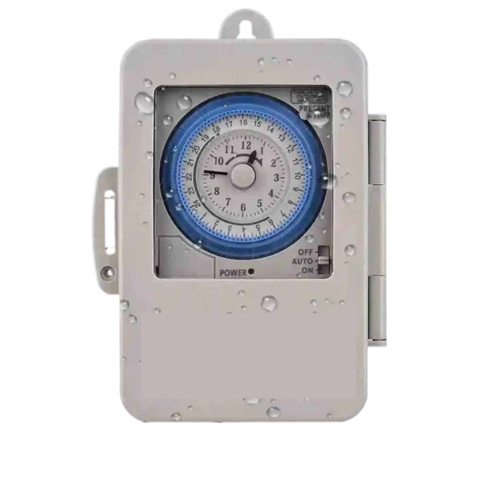 1PCS Mechanical 24 Hours Timer Switch Programmable Electrical Timer Switch Box AC 100-240V 15 Minutes Interval 96 Times ON/OFF