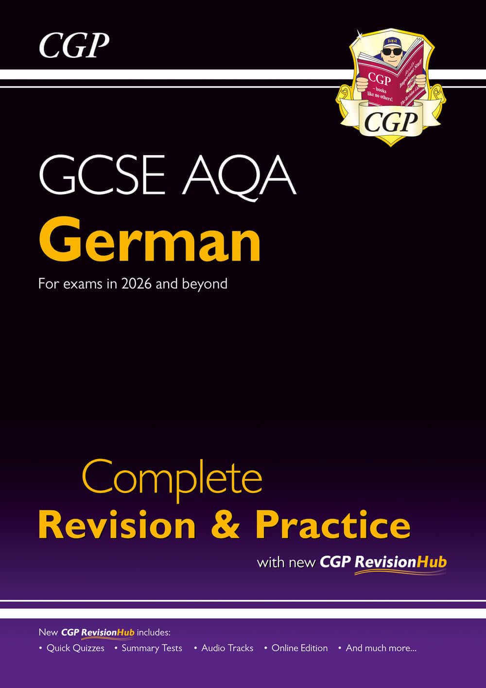 GCSE German AQA Complete Revision & Practice with CGP RevisionHub: Includes Audio & Online Tests (CGP AQA GCSE German)