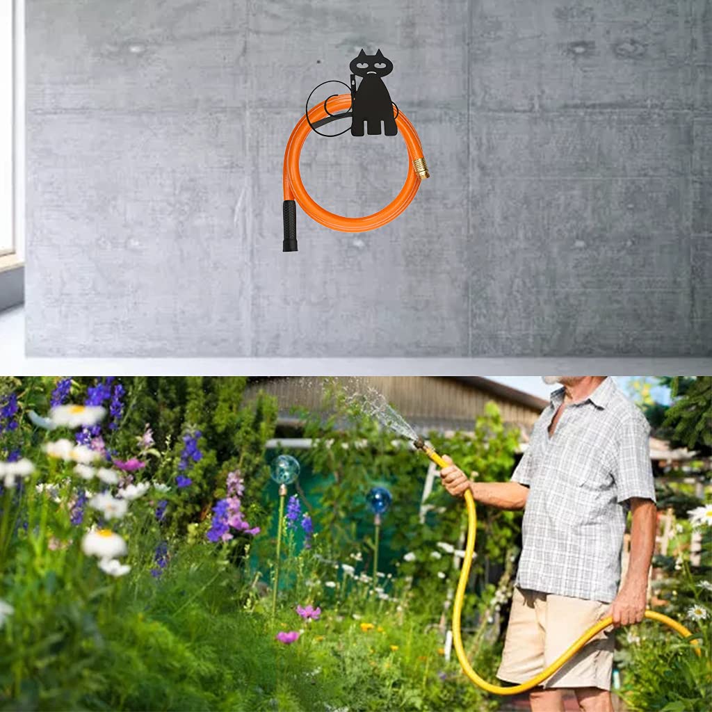 Supporto per tubo flessibile in ghisa resistente decorativo per giardino e iarda per i supporti a parete del tubo dell'acqua del tubo flessibile