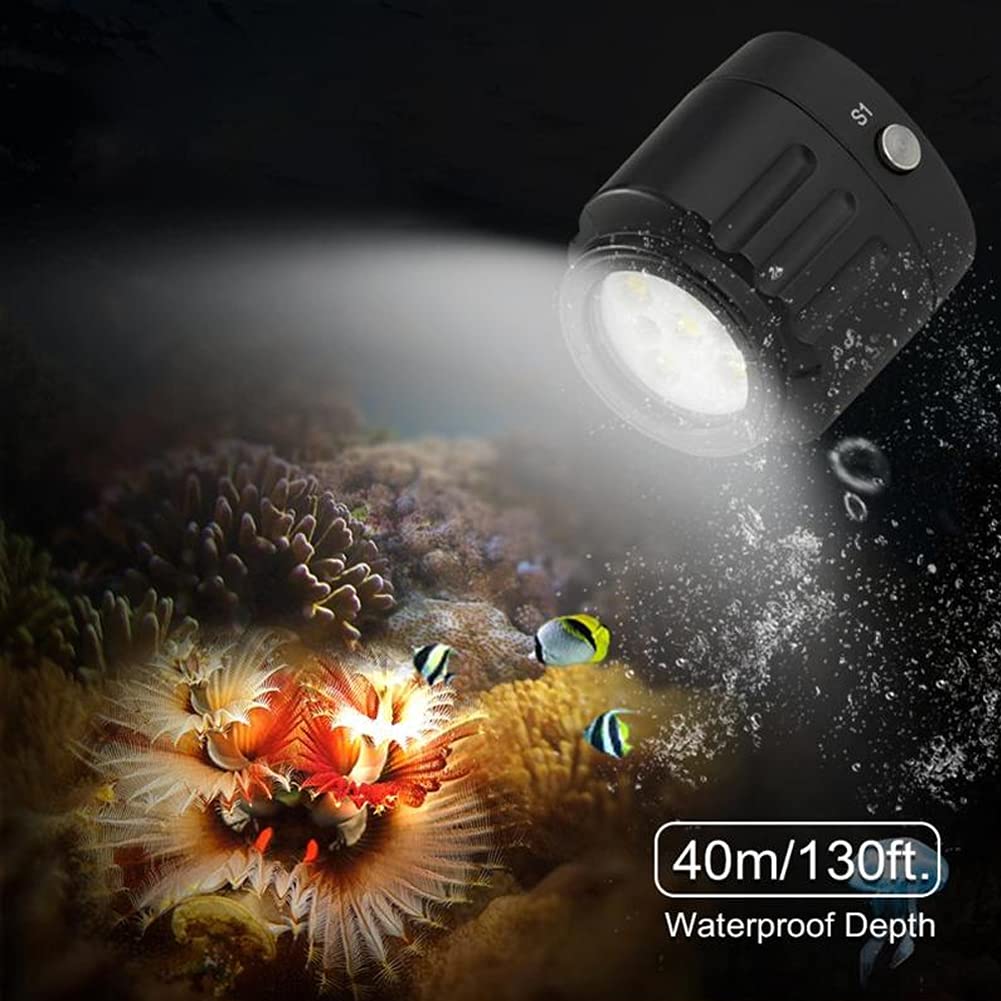 Luce di Riempimento Subacquea, Luce di Riempimento per Immersione, Classe di impermeabilità IPX8 SL-18 per la Fotografia Subacquea