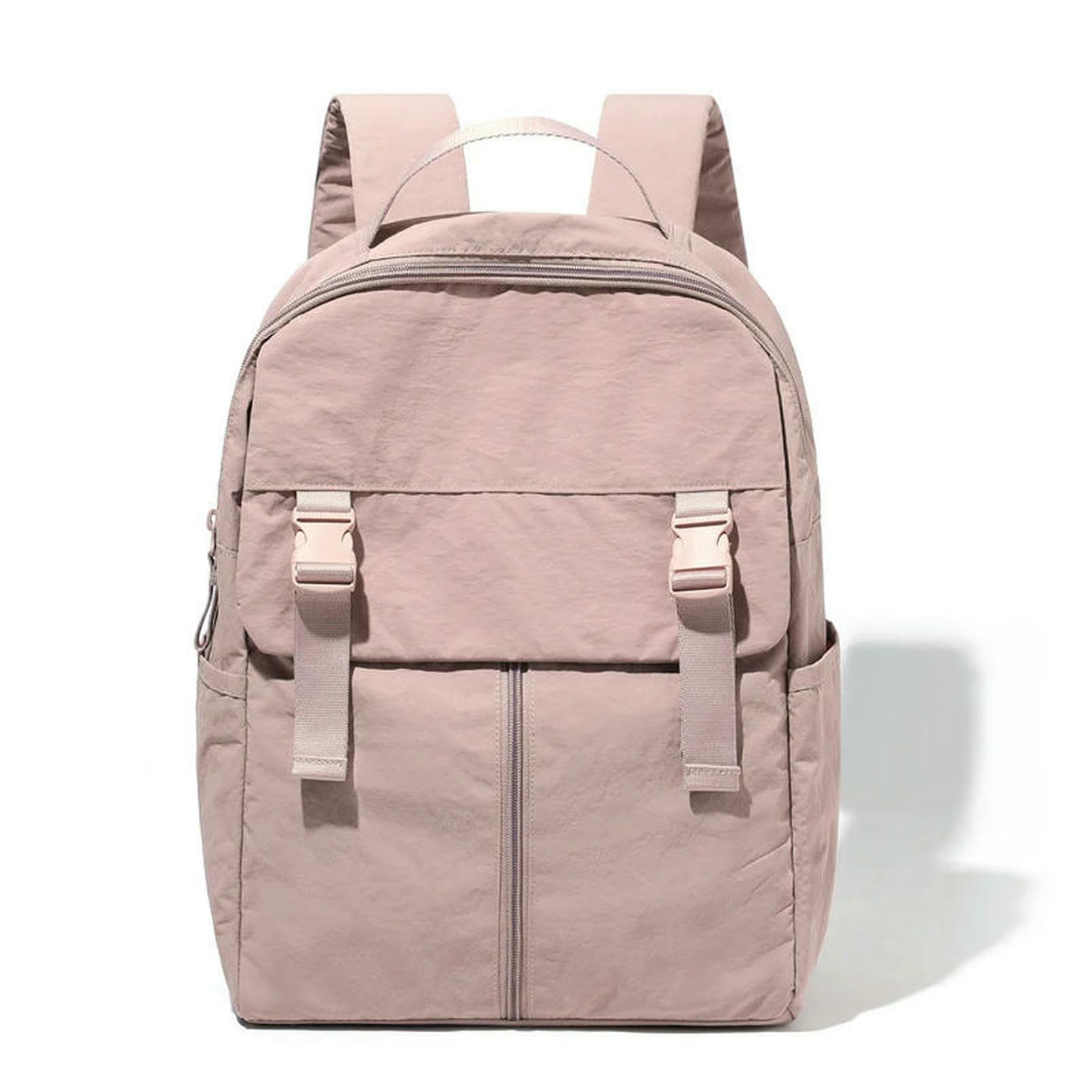 Zaino Porta pc Continua Lo da Viaggio per Donne Uomini Grandi Laptop Palestra Lavoro Personale Borse Business Aeroporto Leggero-Grigio Chiaro-15 Pollici
