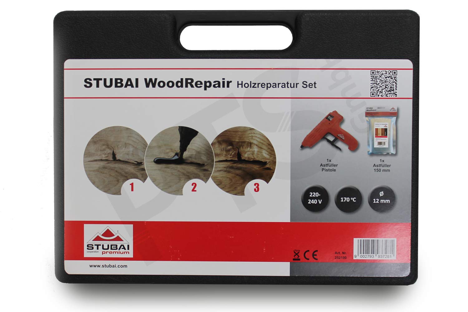 Stubai Set de reparación de madera "Wood Repair"