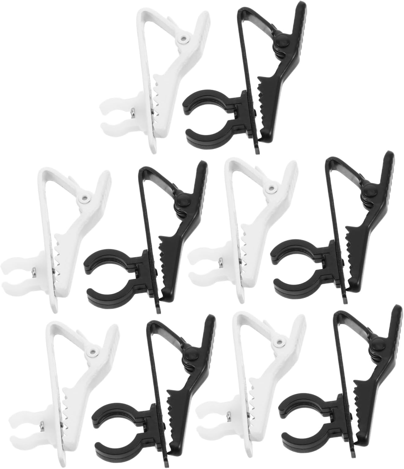 1 Set Microphone Replacement Clips Lightweight Lavalier Mic Holders for Easy Attachment Professional Settings with
