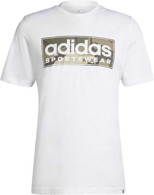 Adidas Camo Linear Graphic Tee