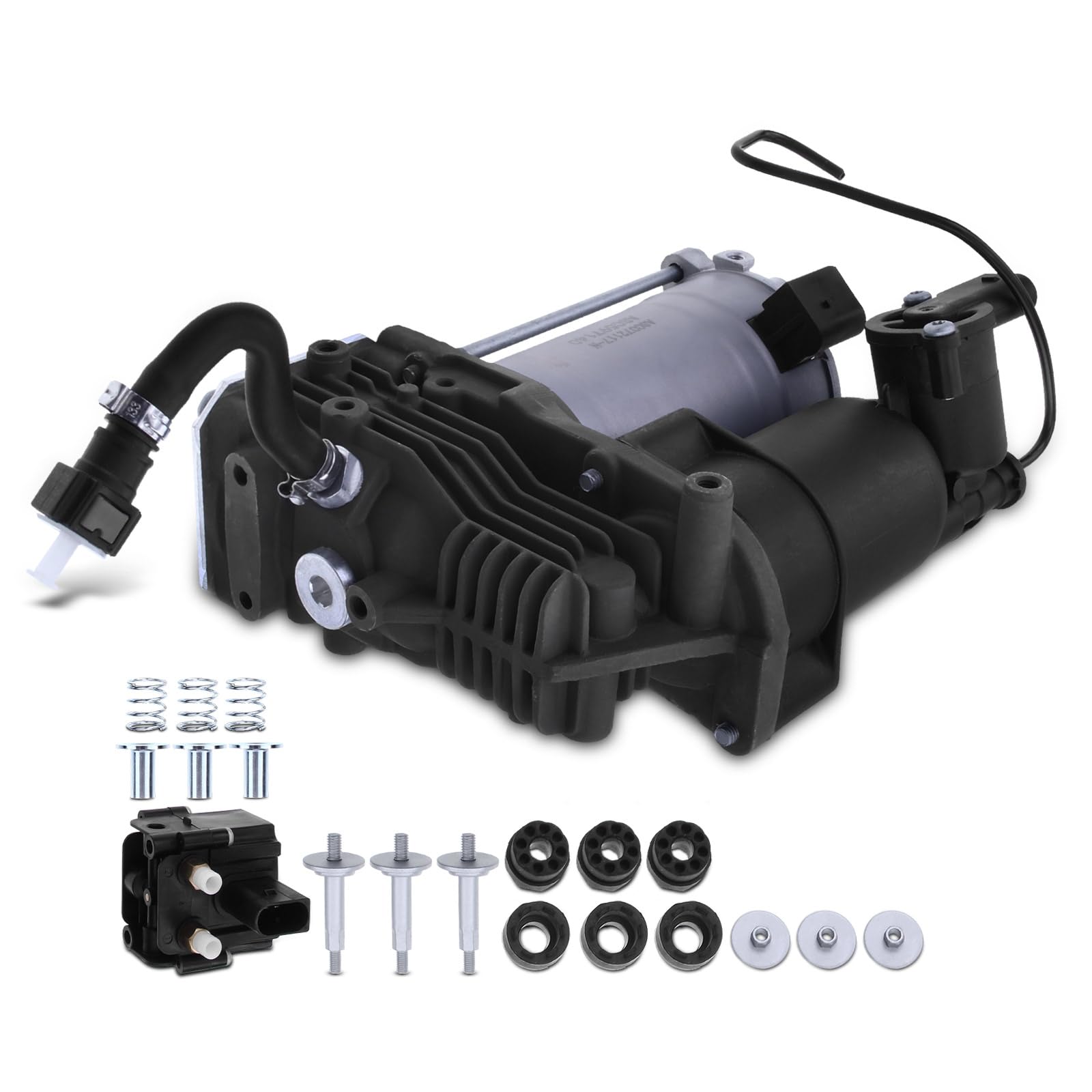 Frankberg Compresor de suspensión neumática Compatible con X5 E70 X6 E71 E72 Replace# 37206859714