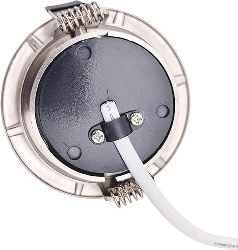 Miniatura 4 de Luz LED regulable de 3 vías, luz LED de 3 pulgadas, cardán empotrado, 6 W, 4000 K, temperatura, giratoria, retroadaptación, cardán para techo con