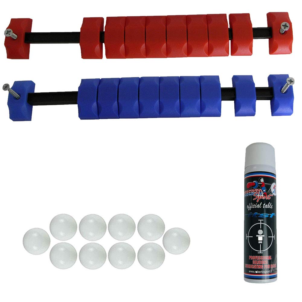 Roberto Sport Calcio Balilla Coppia segna Punti Blu e Rosso.11m137