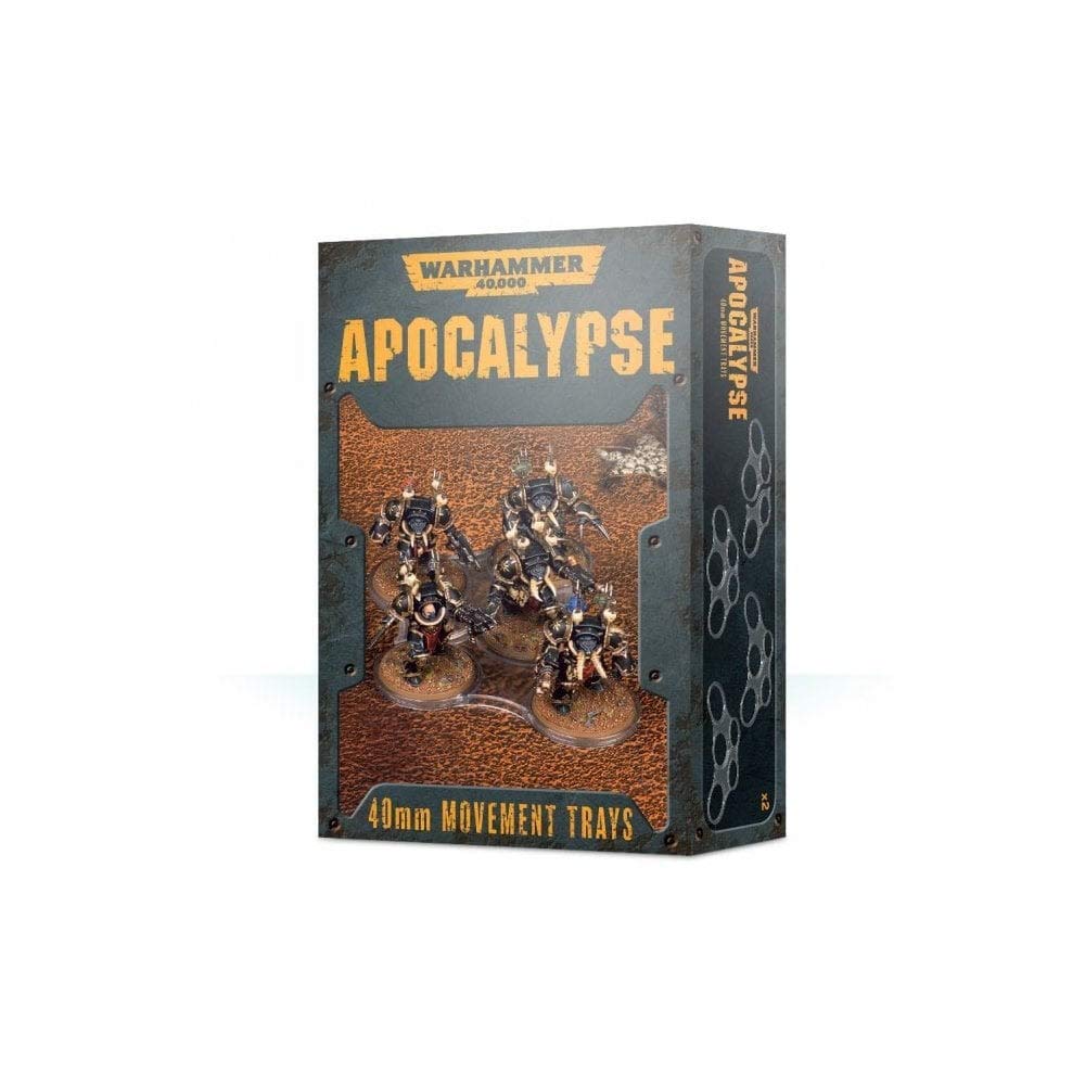 Vassoio Di Movimento Per Miniature Warhammer 40K - One Apocalypse, 25mm - Games Workshop