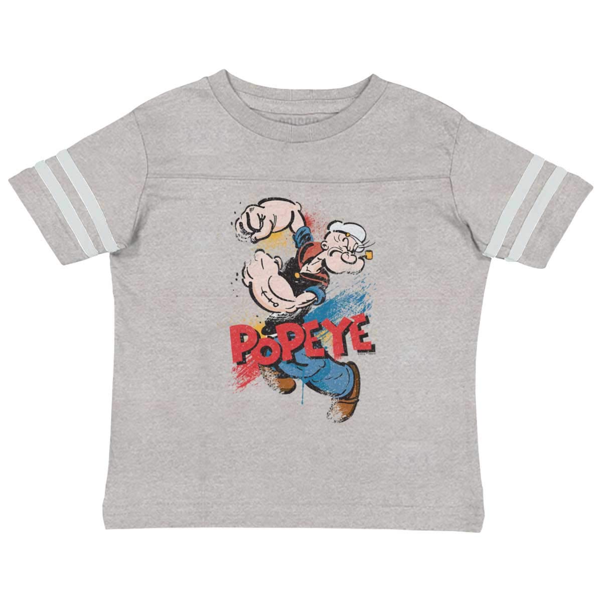 Brisco BrandsPopeye The Sailor Retro Cartoon Comic Toddler Boys Girls T Shirt