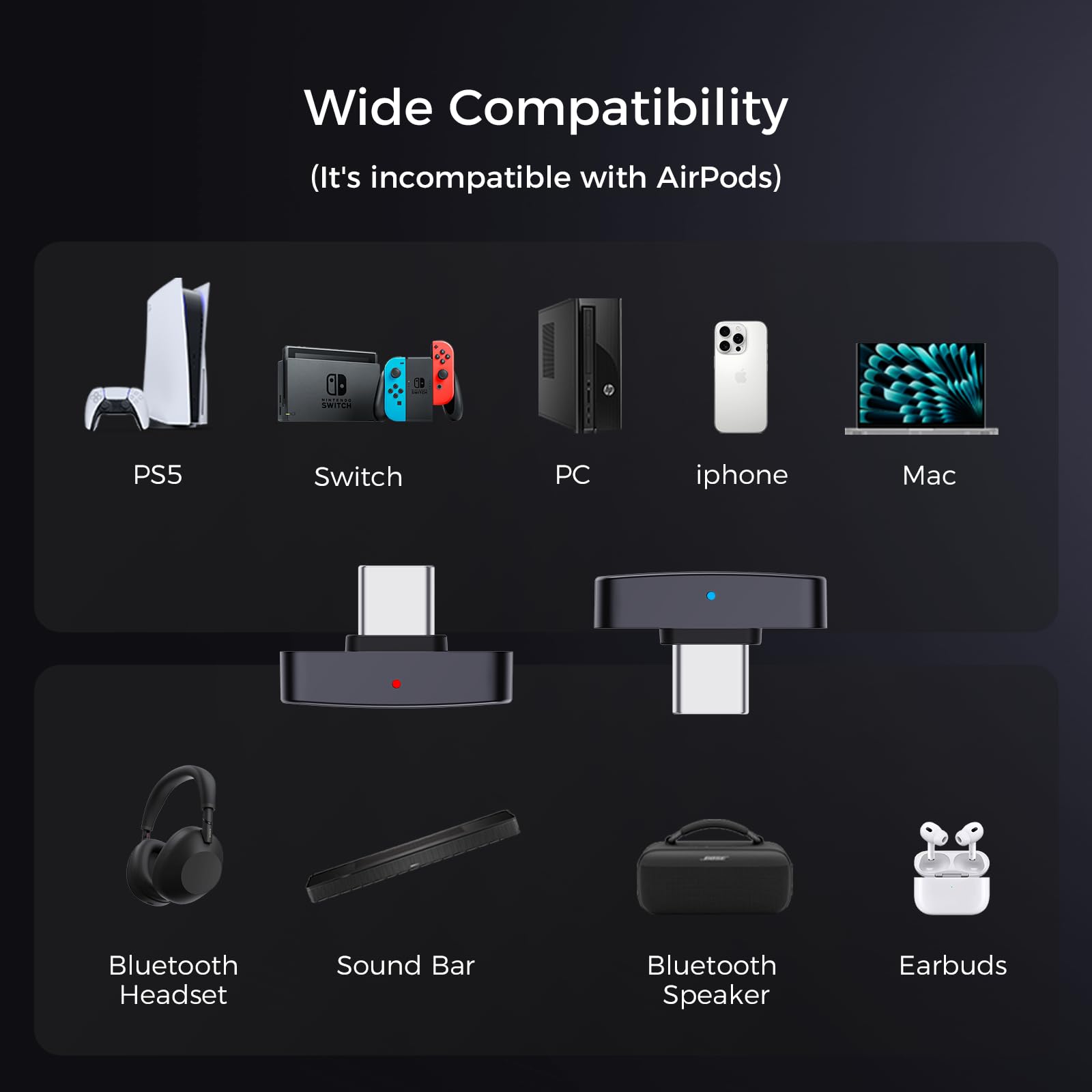 Amazon.com: Questyle QCC Dongle Pro [MFi Certified] USB-C
