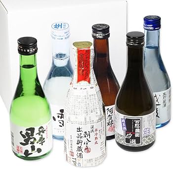 Amazon.co.jp: 日本酒 飲み比べ ギフト セット 飲みきりサイズ 300ml×6