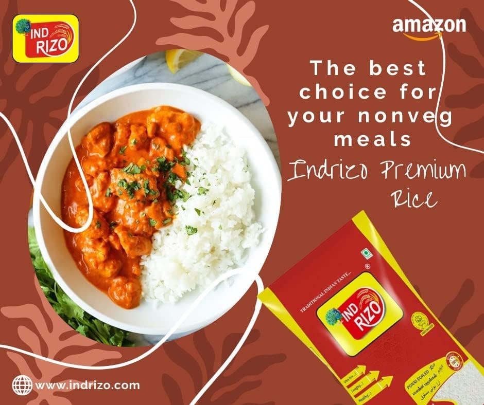 INDRIZO Premium ponni Boiled Rice (20 kg) - Image 4 thumbnail