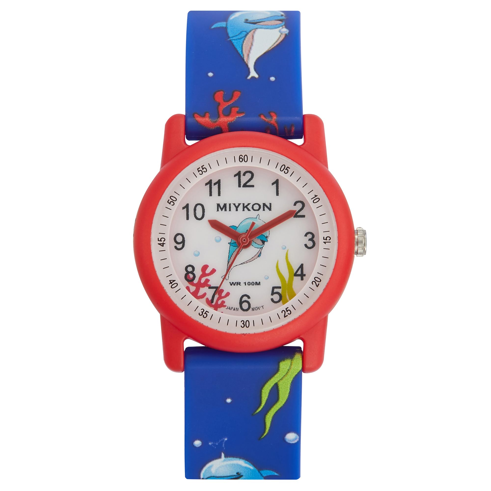Miykon Kids Analog Watch, Boys &amp; Girls, Easy Reader, Educational, Ages 3-15