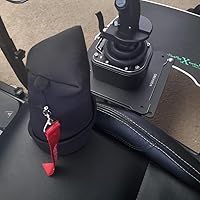 Vista 4 de Simulated Joystick Dust Cover Soft Sleeve for Thrustmaster Warthog A10c,WinWing HOTAS Joystick and Throttle Simulated