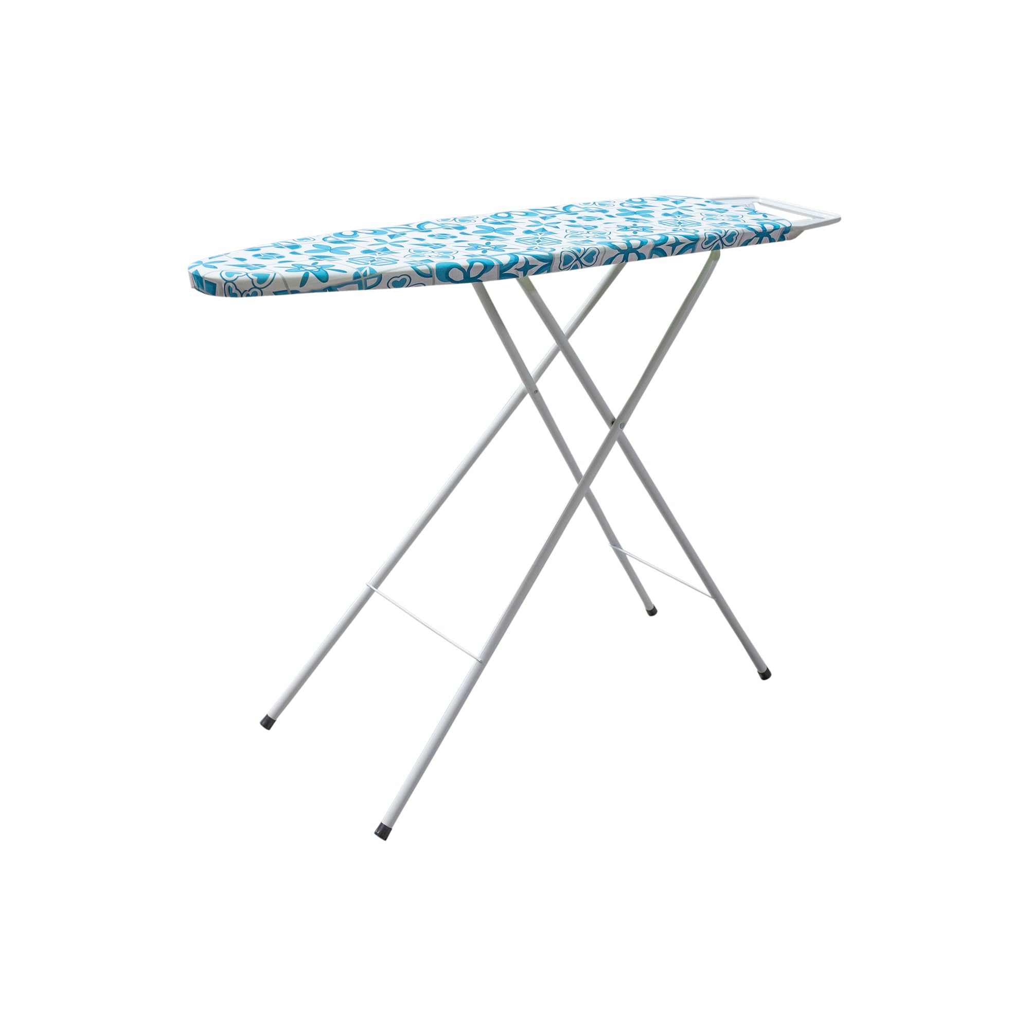 Cofan Asse da stiro | Altezza regolabile | Gambe antiscivolo | Fodera 100% cotone | Dimensioni: 110 x 32 cm