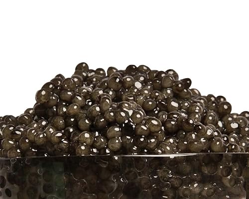 Bemka.com Russian Ossetra Crown Caviar de cultivo, lata de 7 onzas por Bemka.com