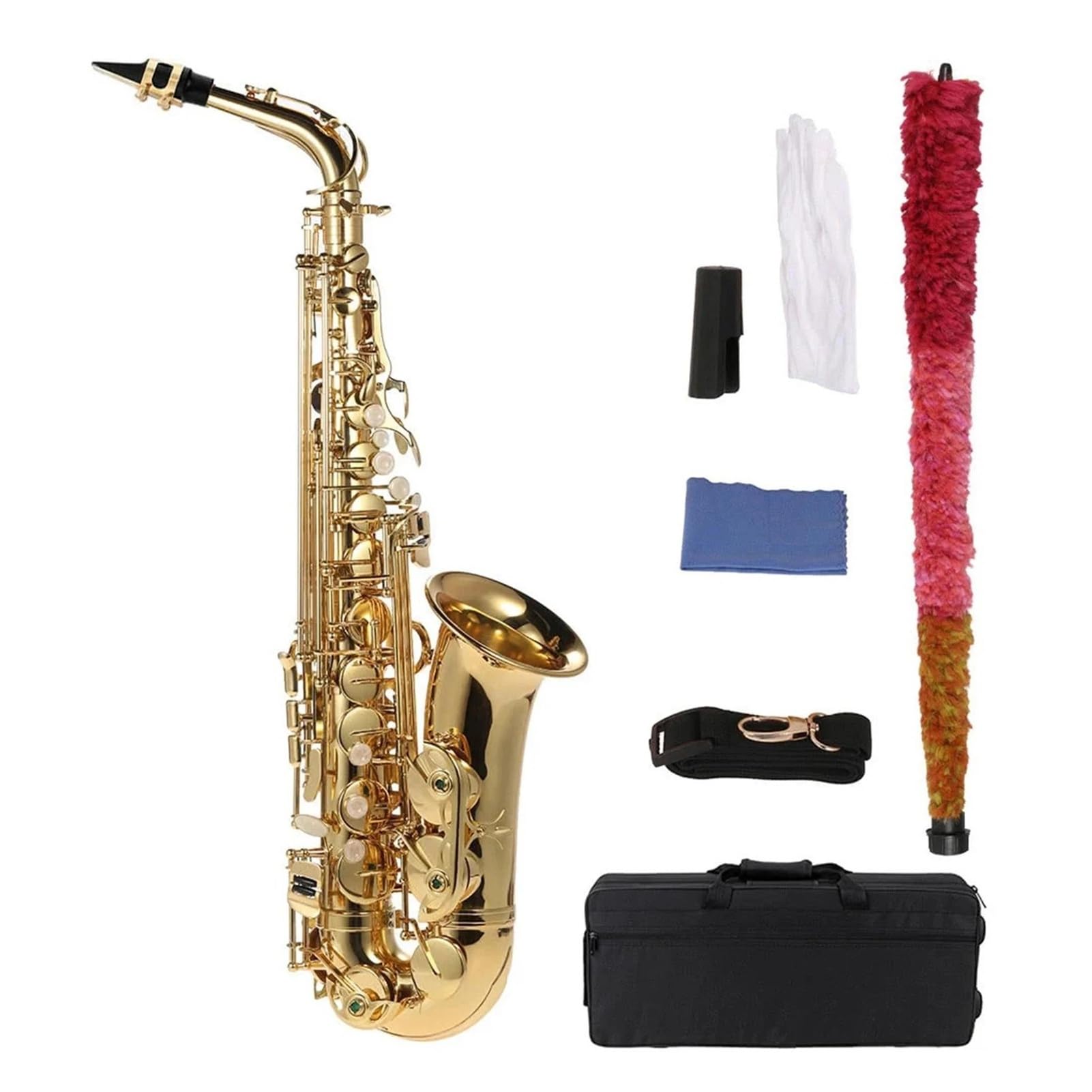 Saksofon altowy instrument dęty blaszany Es dur instrument dla początkujących Instrument saksofonowy