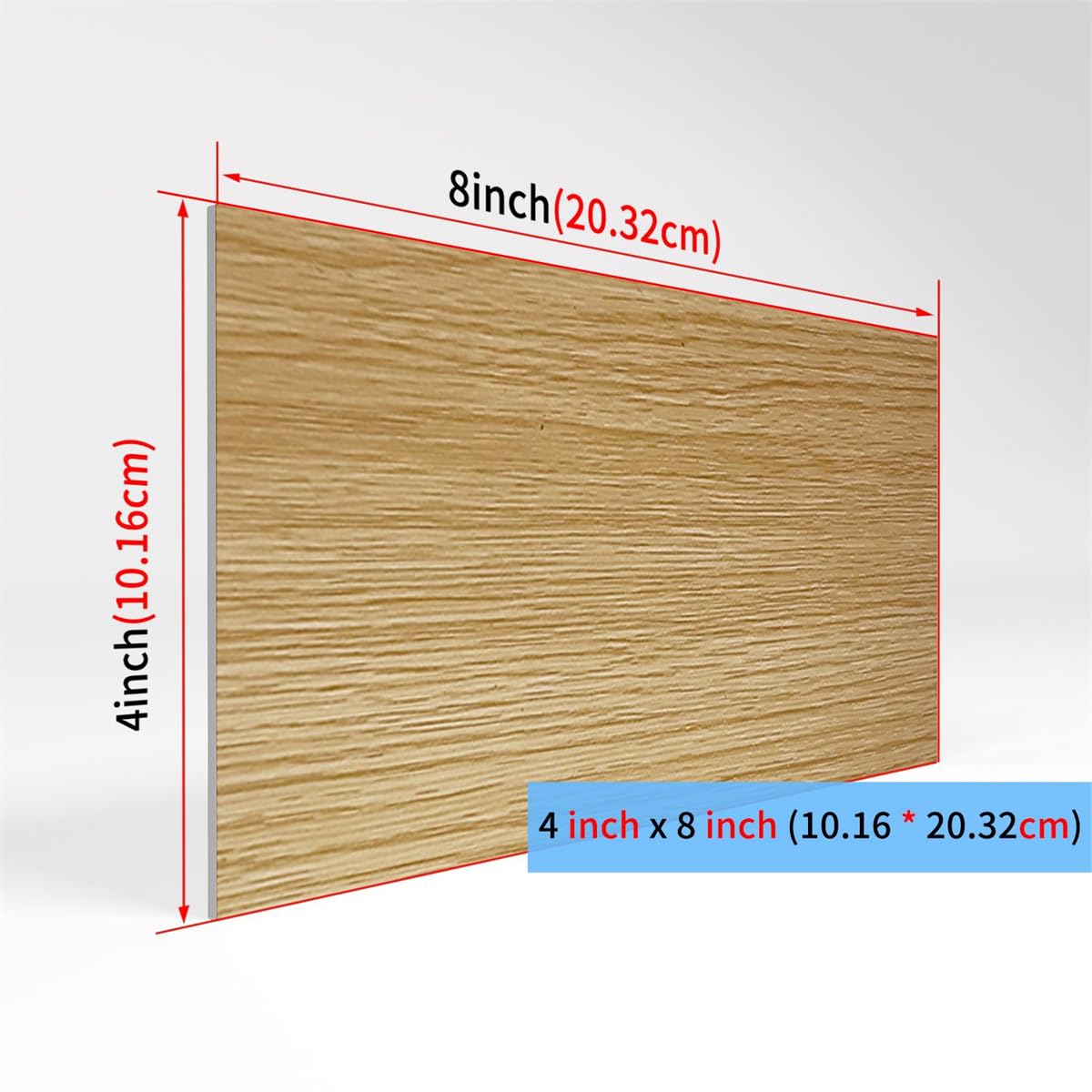 Naklejki na płytki 10 x 20 cm khaki słoje drewna naklejki na płytki do kuchni i łazienki, przyklejane płytki ścienne, płytki ścienne winyl dekoracja domu, odklej i przyklej samoprzylepne rozpryski