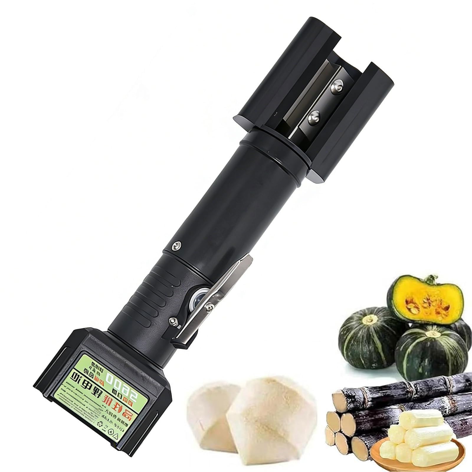 Éplucheur de canne à sucre électrique 7500 tr/min pour taro et courges