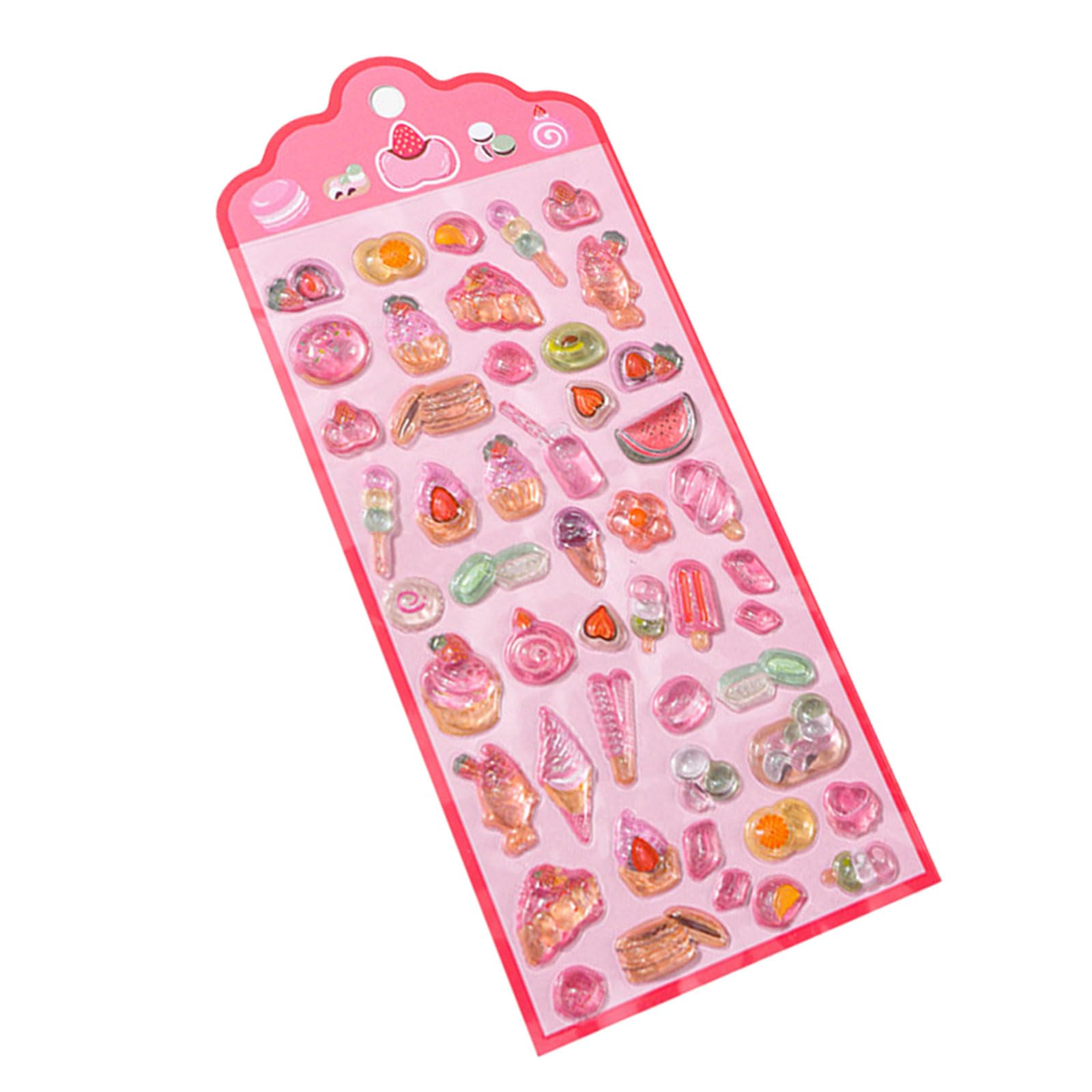 Sturdy PVC Decorative Sticker Featuring Japanese Cuisine for Craft Scrapbook Decoration
