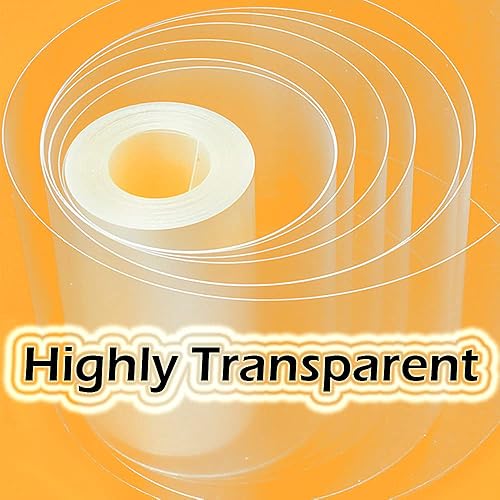 Miniatura 2 de DATANYA Collar de pastel de 4 x 394 pulgadas, rollo de acetato transparente para tartas, collares de mousse transparente para tartas, hojas de