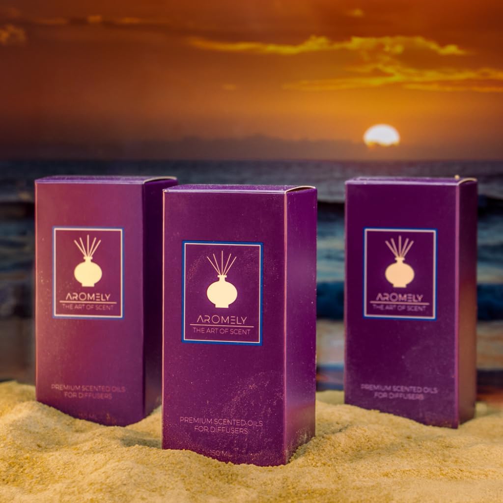 AROMELY Enigma: Inspired by Edition Hotel Hotel Selection Diffuser Oil Scent - Fragrance from 5-Star Hotels - Luxurious Notes of Melon, Lily, Jasmine and Raspberry (120ml)