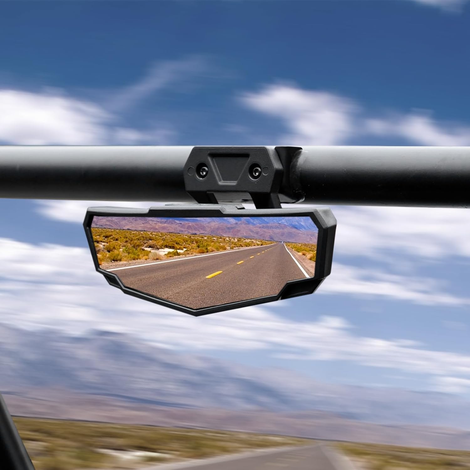 A & UTV PRO Center Rear View Mirror for Polaris RZR PRO XP/XP 4/ Turbo R /4 2020-2025 Accessories, High-Definition Convex Rearview Mirror for RZR XP 1000 2025, Replace OEM #2883763