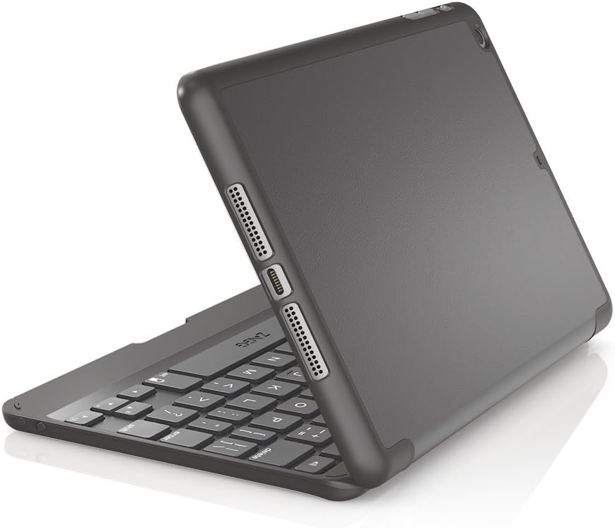 ZAGG Folio Case, Hinged Keyboard for iPad mini & mini Retina - Black