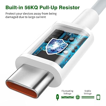 Data Cables USB A to USB C Data Cable, High Speed Data Sync Type C Cord