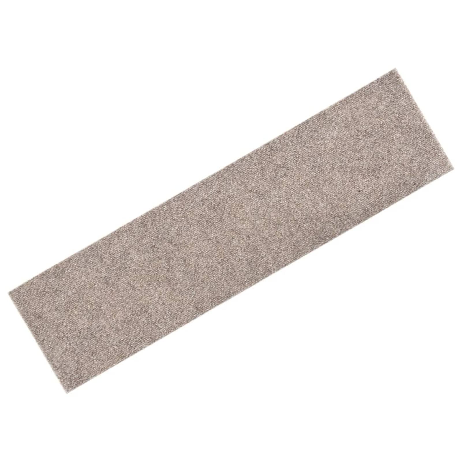 ShGaxin Prostokątne naklejki na schody 15 szt. 76 x 20 cm kremowe, duży dywanik łazienkowy, gruba mata do kąpieli