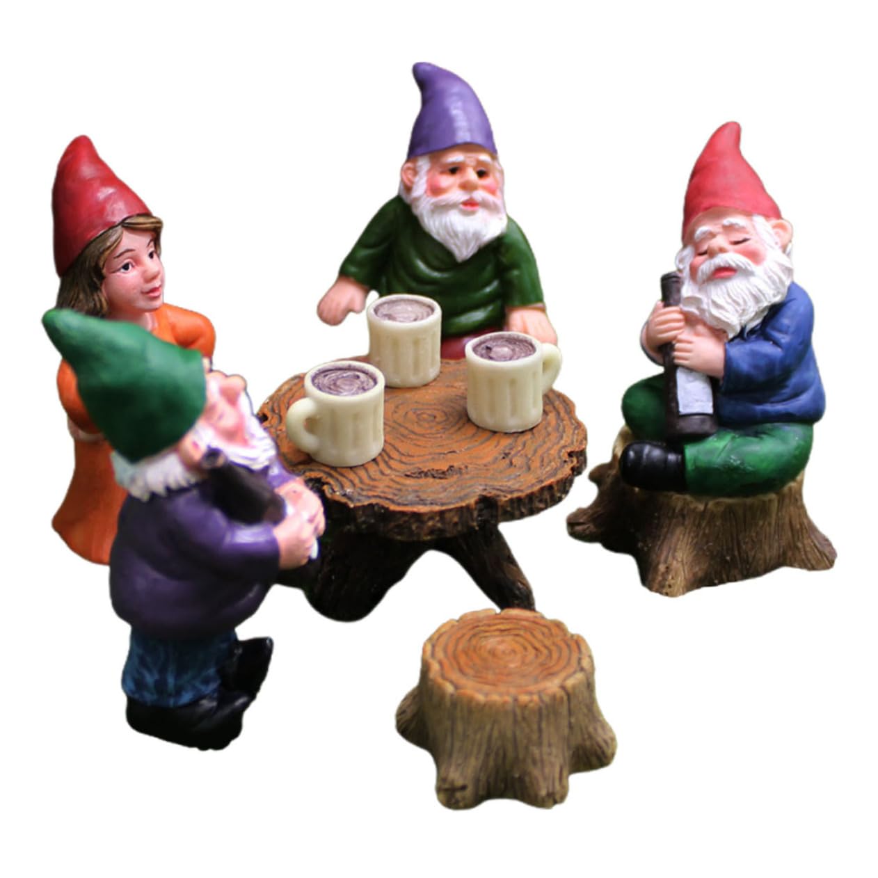 BESPORTBLE 3stücke Dwarf Garden GNOME Statue Set Lustige Gartenzwerge Für Garten Deko Teiliges Set Handgefertigte Figuren Für Außenbereich Dekoration Für Weihnachten Und Andere Anlässe