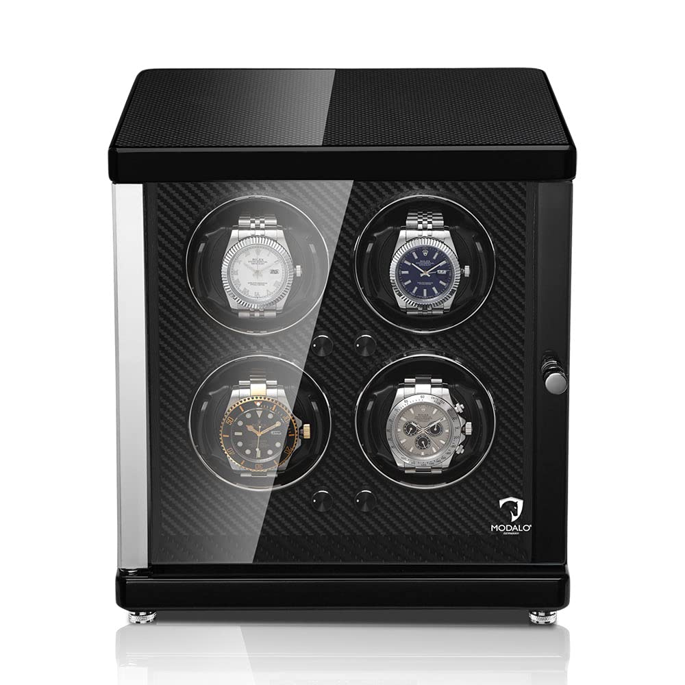 MODALO Rotomat (Watch Winder) Ambiente MV4 Carbon na 4 Zegarki
